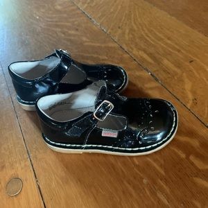 L’amour black patent leather Mary Janes